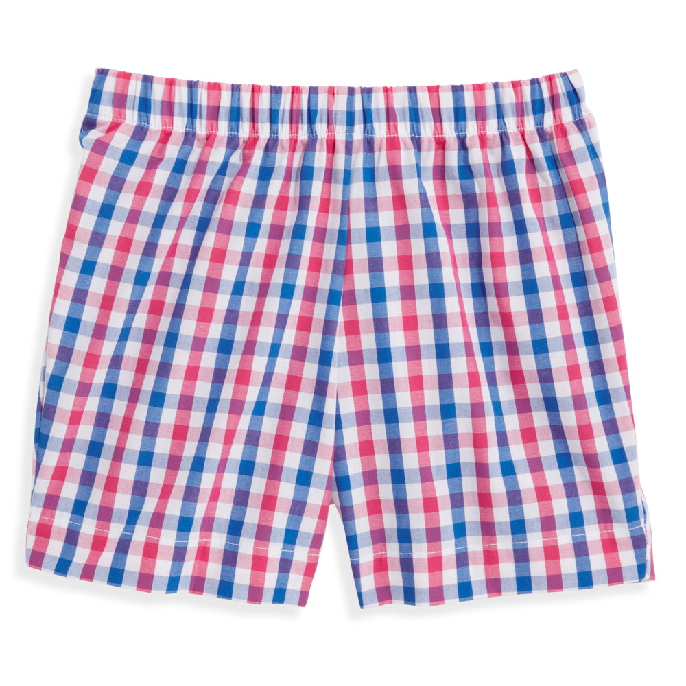 Dudley Plaid Play Short