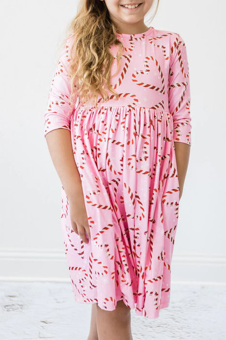 Candy Cane Cutie Twirl Dress