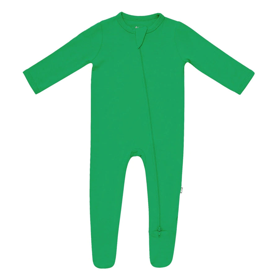 Kyte Zippered Footie | Fern